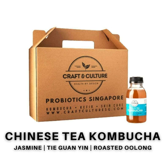 Craft & Culture - Kombucha, Kefir & Probiotics Singapore:Kombucha,Chinese Tea Kombucha Set 1