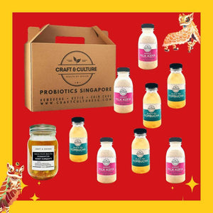 Craft & Culture - Kombucha, Kefir & Probiotics Singapore:,LIMITED CNY GIFT SET CITRUS