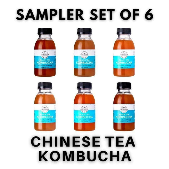Craft & Culture - Kombucha, Kefir & Probiotics Singapore:Kombucha,[SAMPLER 6] Chinese Tea Kombucha