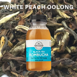 Craft & Culture - Kombucha, Kefir & Probiotics Singapore:Kombucha,[Seasonal] White Peach Oolong Green Tea Kombucha