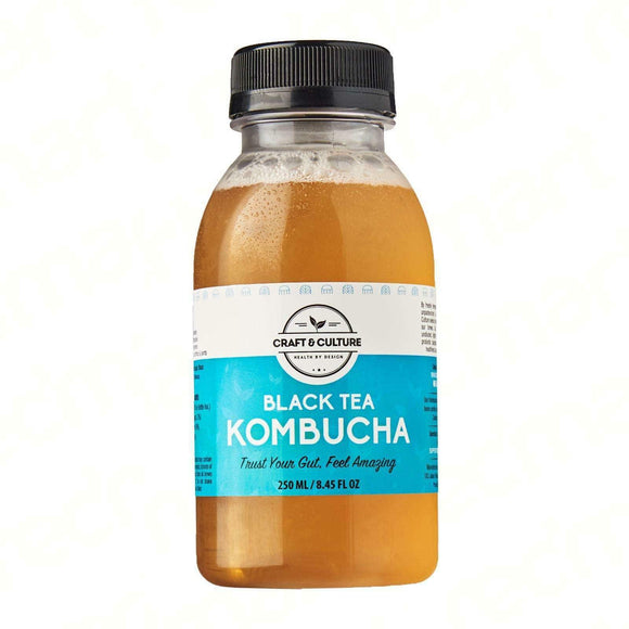 Craft & Culture - Kombucha, Kefir & Probiotics Singapore,Kombucha:Tie Kuan Yin Black Tea Kombucha,250ml